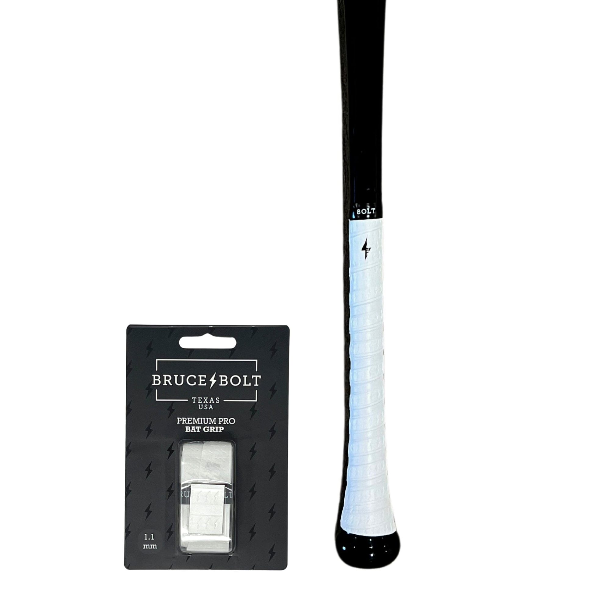 Premium Pro Bat Grip - White