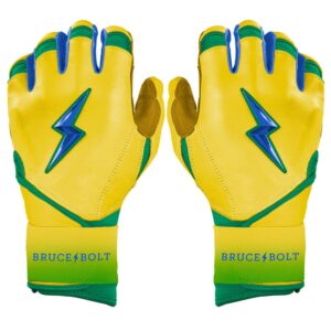 Coach RAC Creator Series Long Cuff Batting Gloves - Yellow