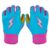 Harrison Bader Signature Series Short Cuff Batting Gloves - Blue--Pink
